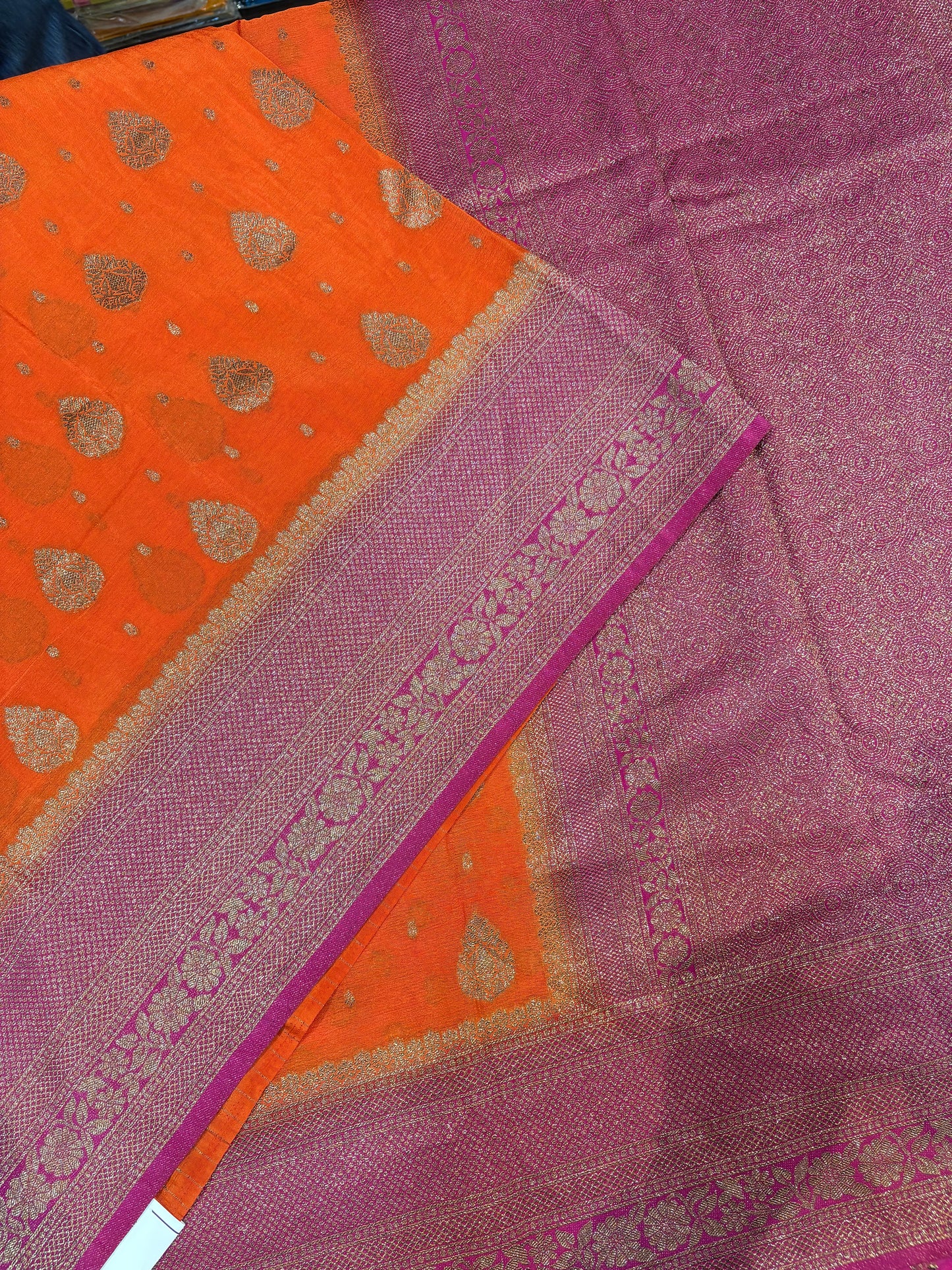 SEMI BANARAS KHADDI GEORGETTE