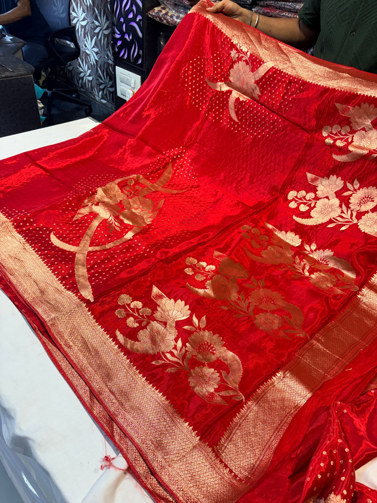 PREMIUM HO CREAPE SILK SAREE