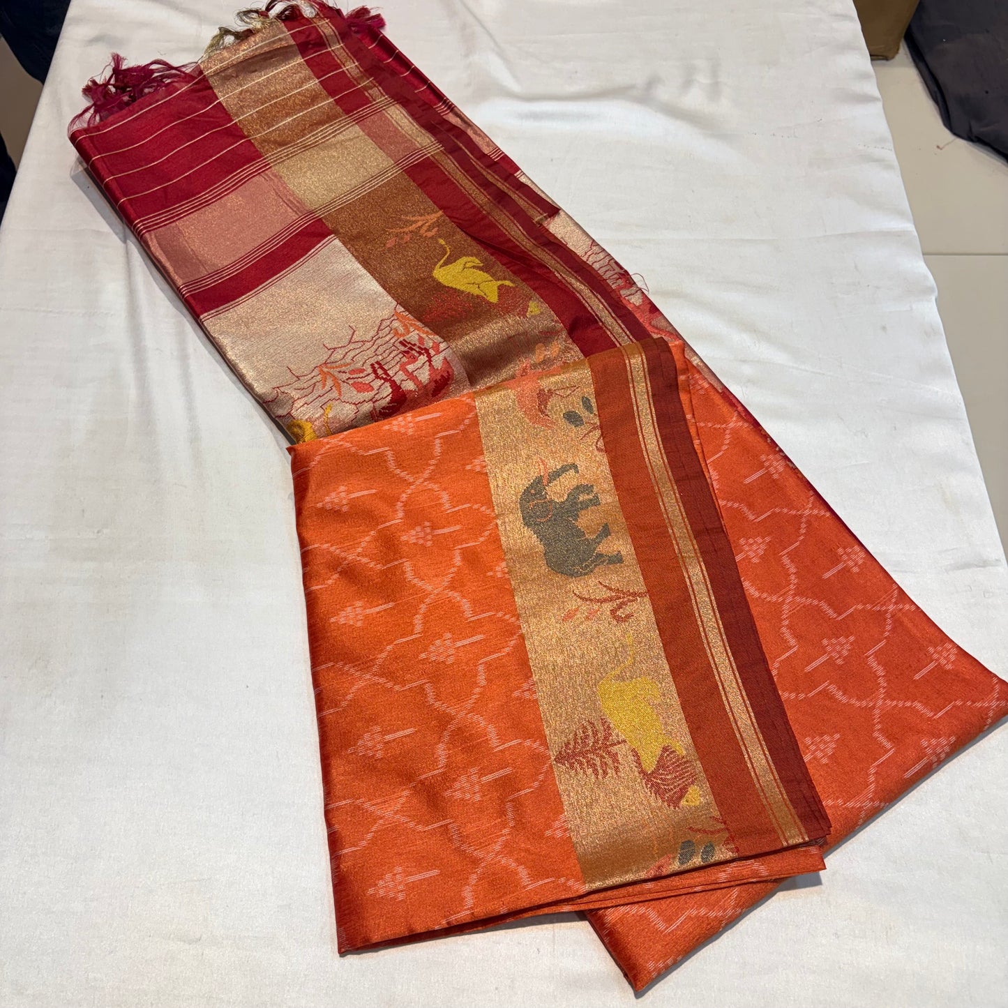 SOFT TUSSUR SILK SAREE