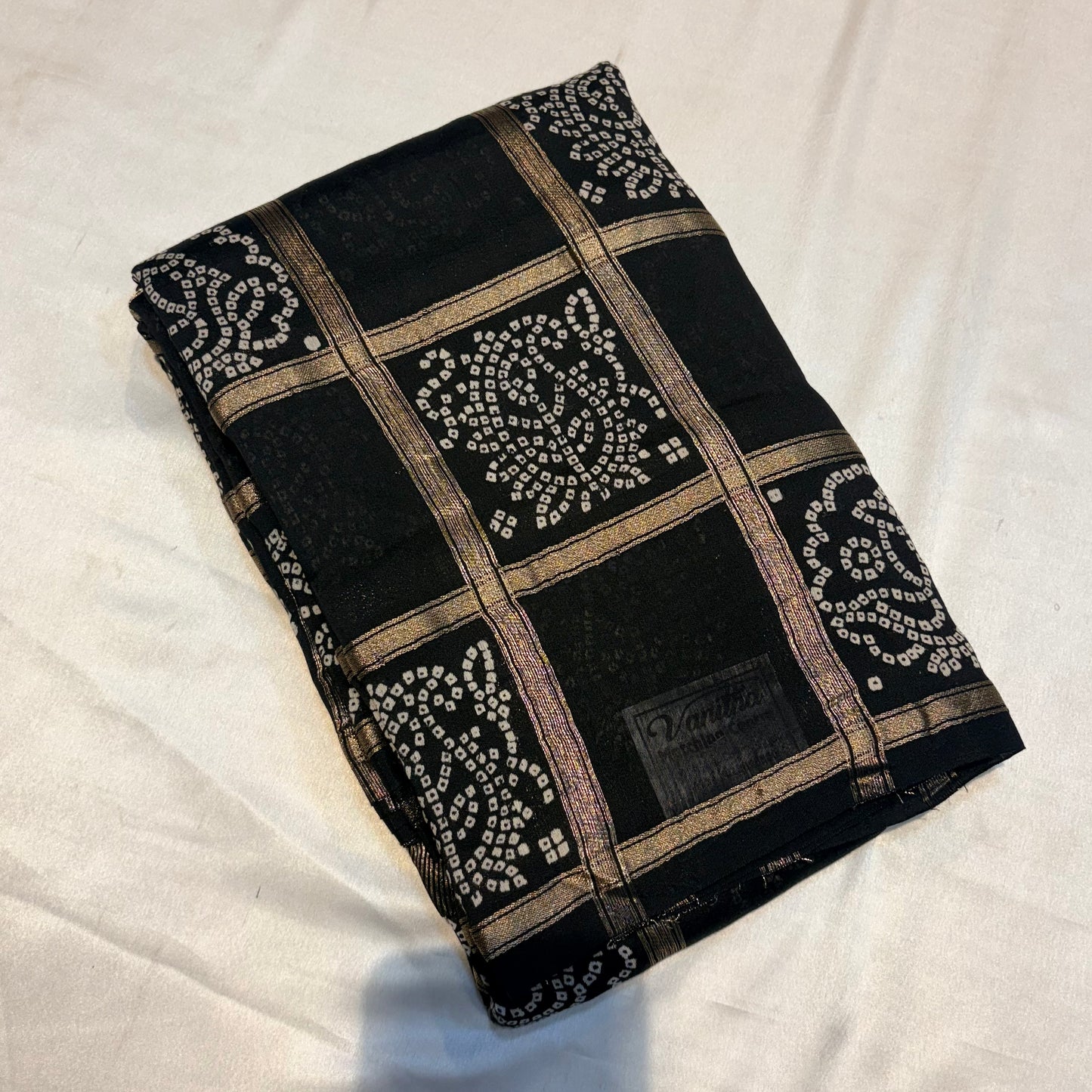 PREMIUM SOFT GHARCHOLA BANDHINI COTTON SILK SAREE