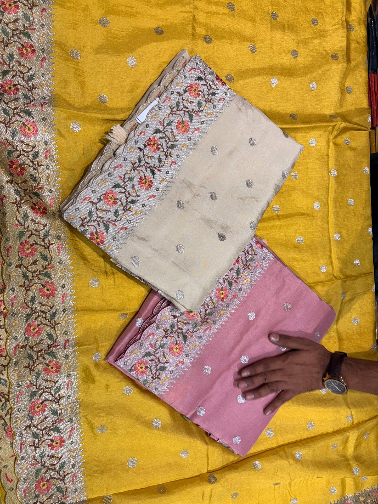 TUSSUR SILK SAREE WITH PAITHANI ZARI WORK