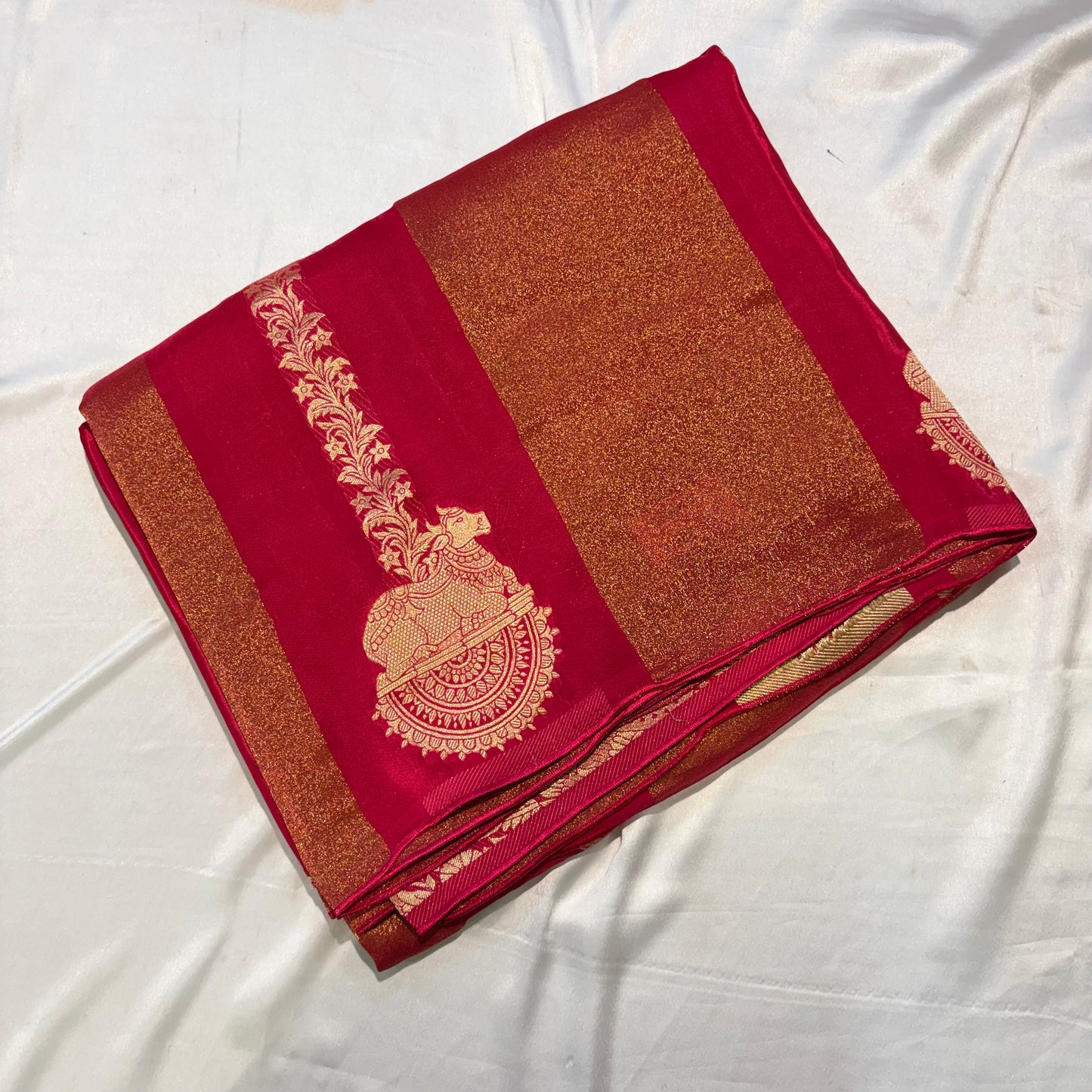 PREMIUM CHINON CREAPE SAREE