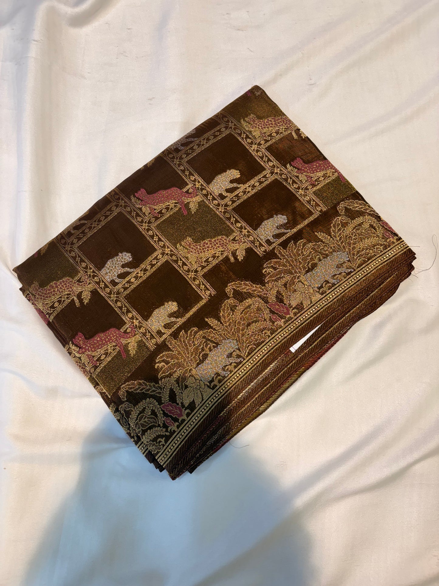 PREMIUM DESIGNER CHINON CREAPE SAREE