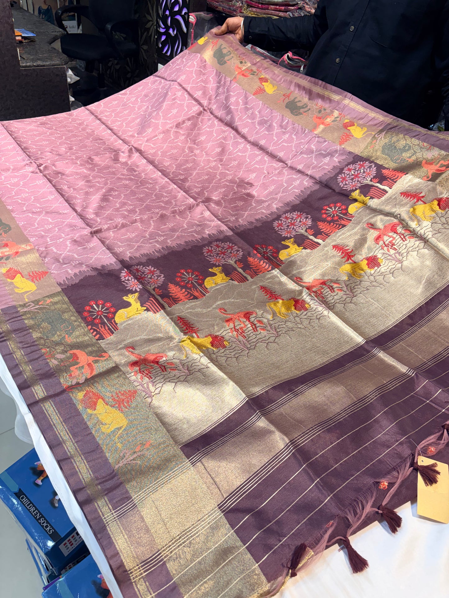 SOFT TUSSUR SILK SAREE