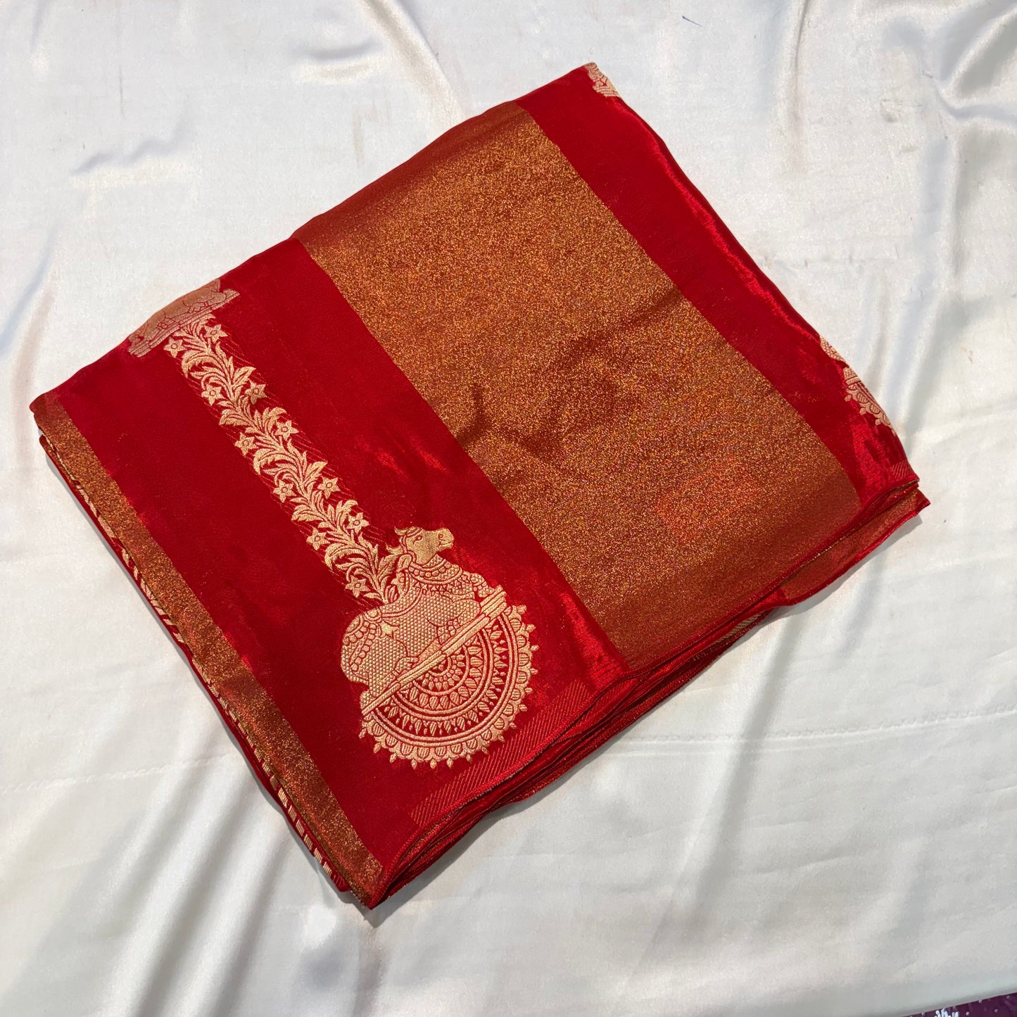 PREMIUM CHINON CREAPE SAREE