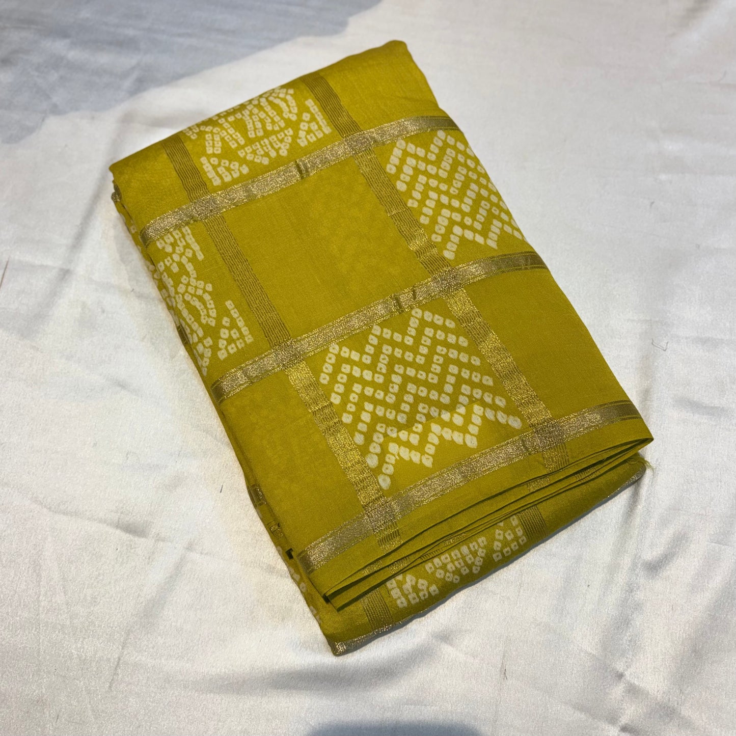 PREMIUM SOFT GHARCHOLA BANDHINI COTTON SILK SAREE