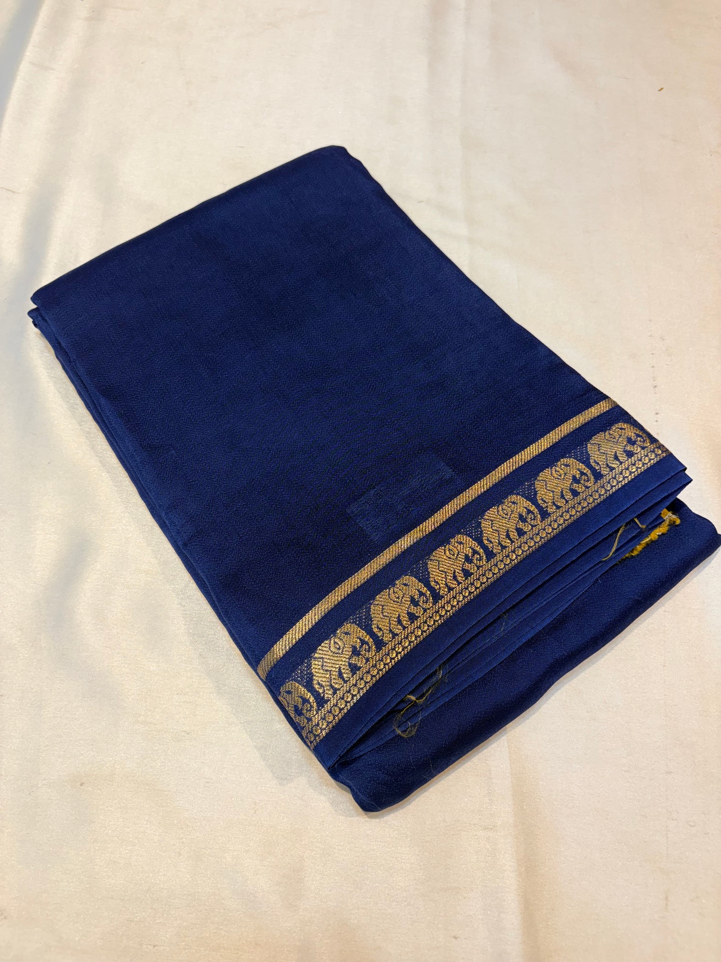 PREMIUM MYSORE SILK SAREE WITH ELEPHANT BORDER