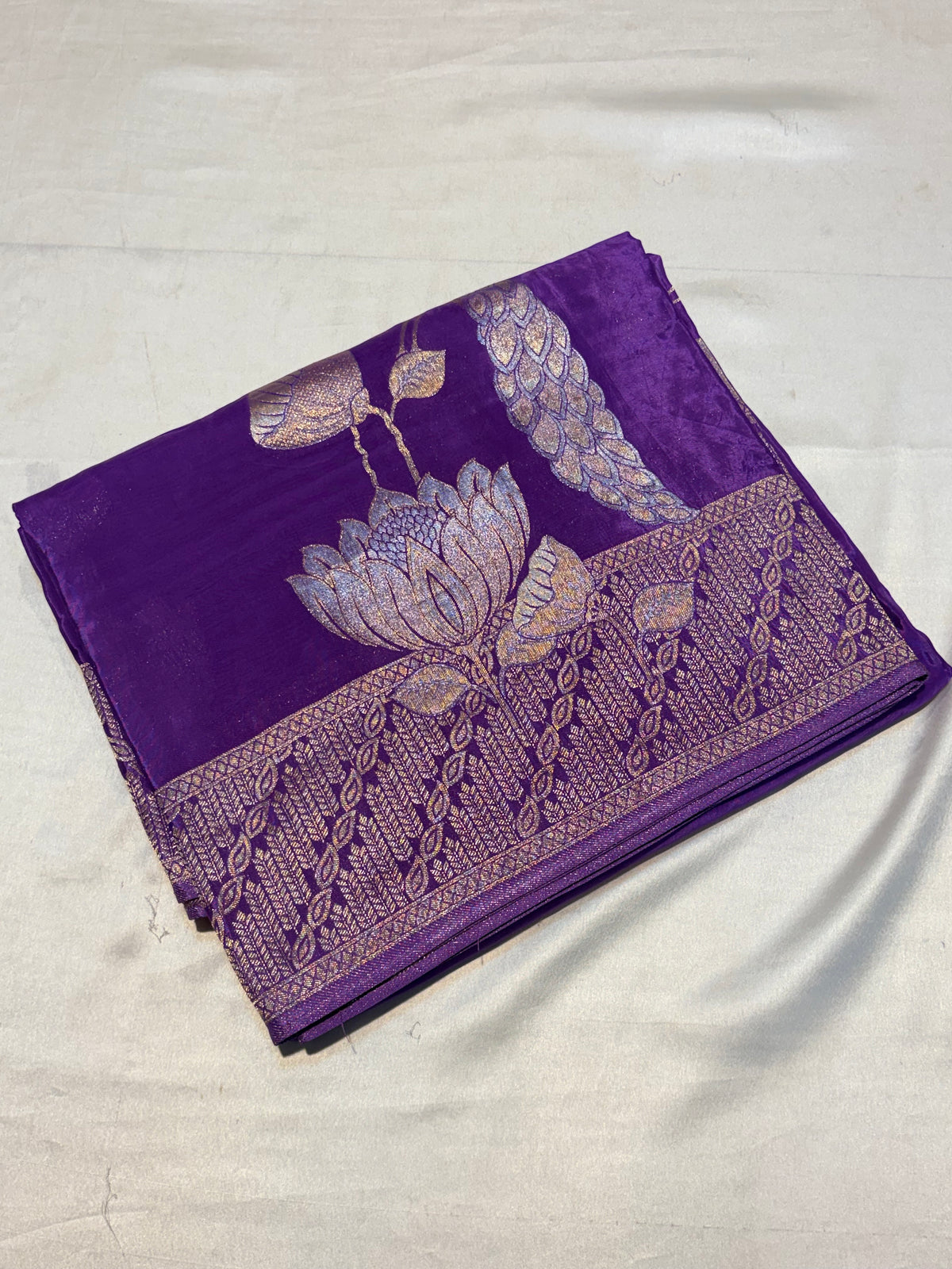 PREMIUM H.O CREAPE SILK SAREE