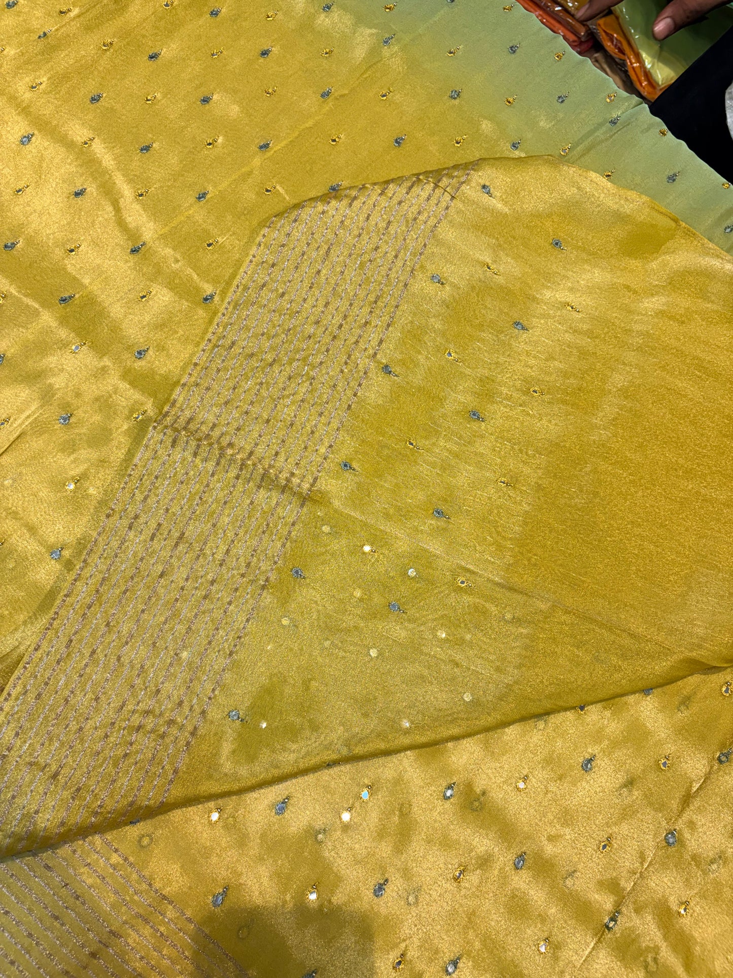 PREMIUM SOFT TISSUE CREAPE SAREE