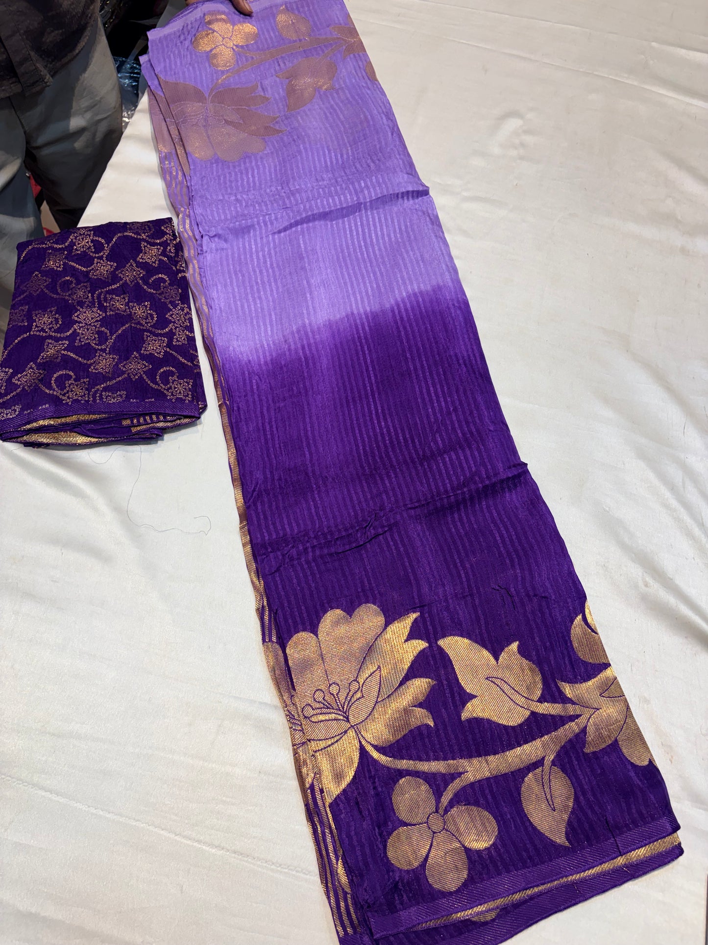 PREMIUM SOFT KORA SILK SAREE