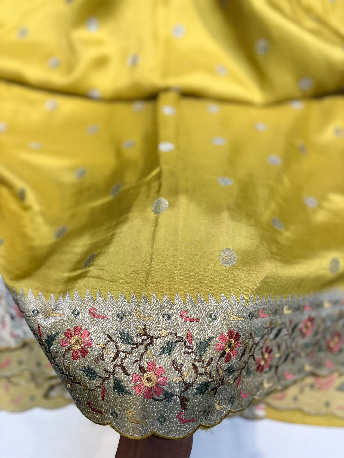 TUSSUR SILK SAREE WITH PAITHANI ZARI WORK