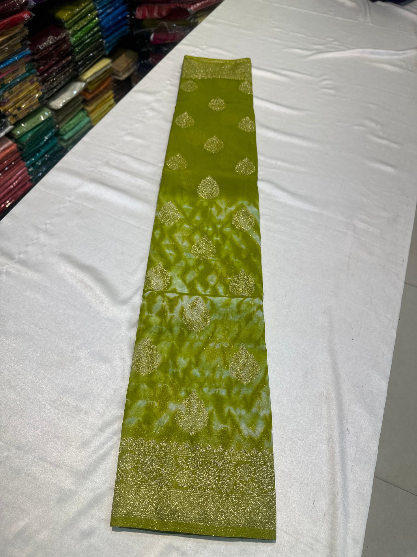 SHIBORI BANARASI GEORGETTE SAREES
