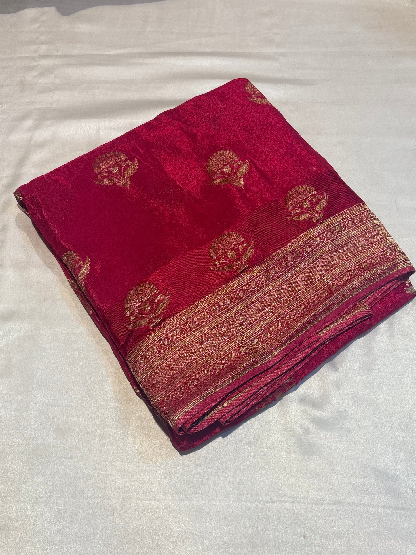 PREMIUM BANARASI CHIFFON SAREE