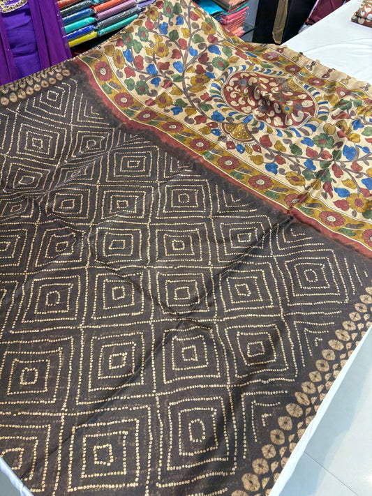 COTTON WEAR SAREE WITH BANDHINI PRINT