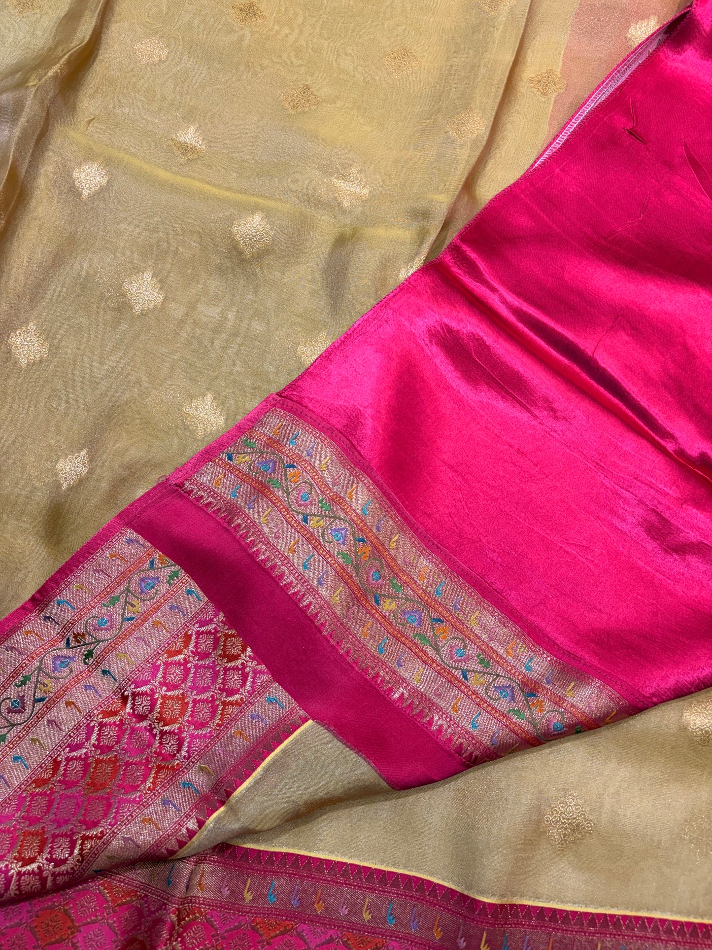 PURE GEORGETTE SILK SAREE