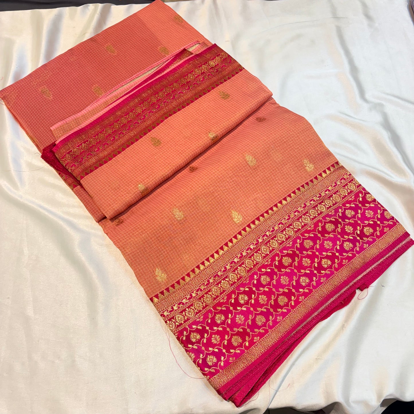 PREMIUM BANARAS GEORGETTE SAREE