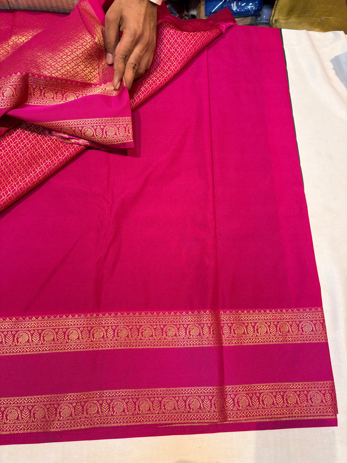 PREMIUM SEMI KANCHIPURAM SILK SAREE