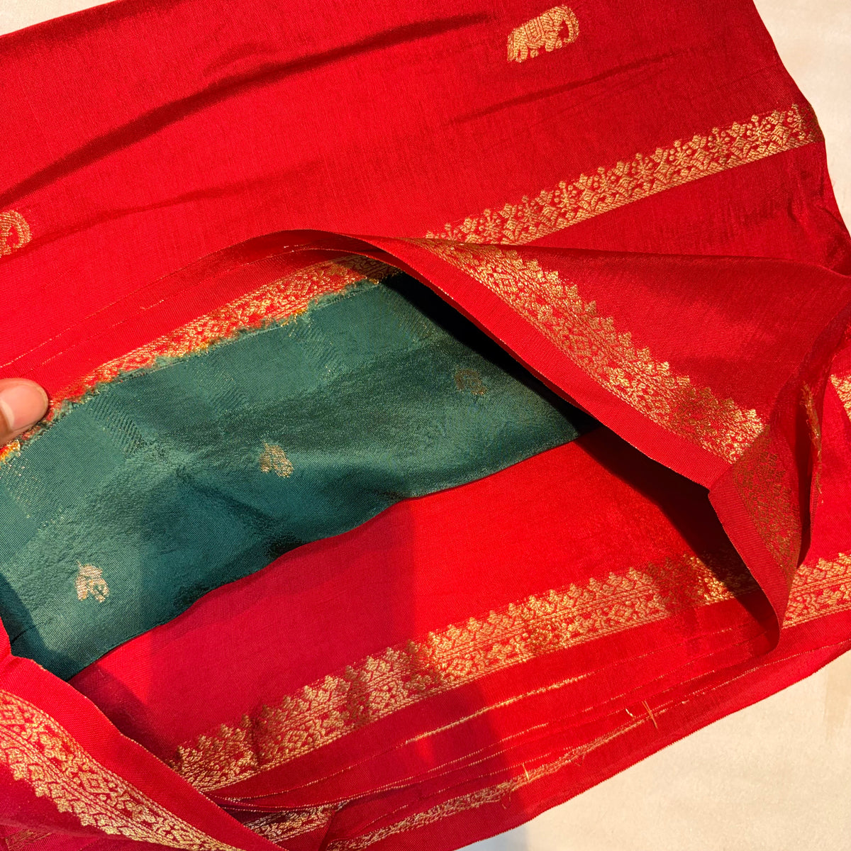 PREMIUM VISCOSE SILK SAREE WITH BENTEX BORDER