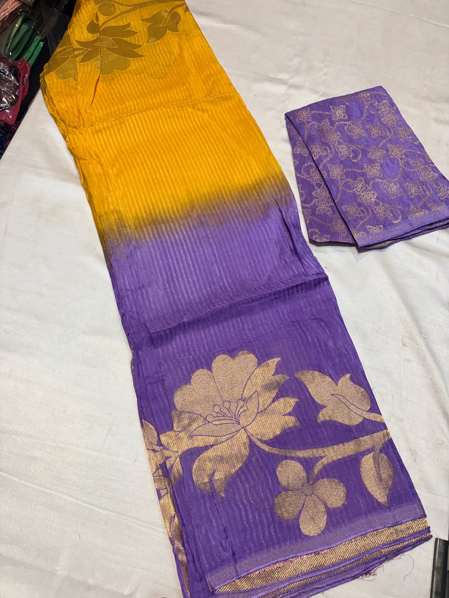 PREMIUM SOFT KORA SILK SAREE