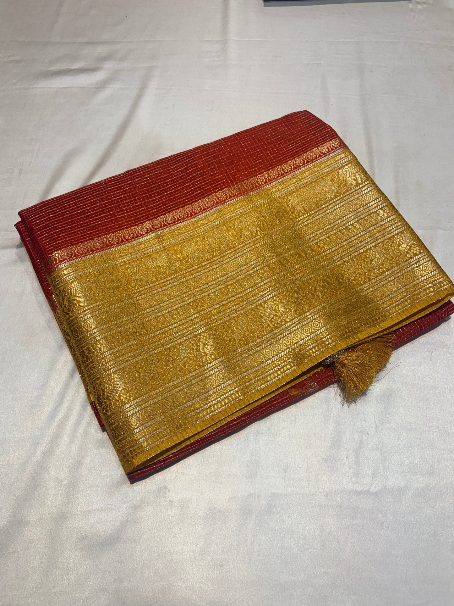 PREMIUM VISCOSE SILK SAREE WITH KANCIPURAM BORDER