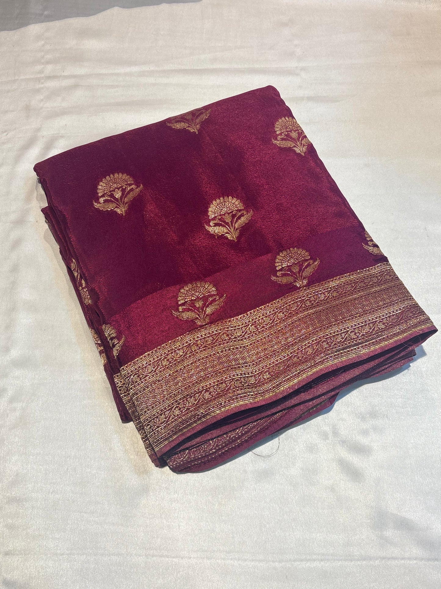 PREMIUM BANARASI CHIFFON SAREE