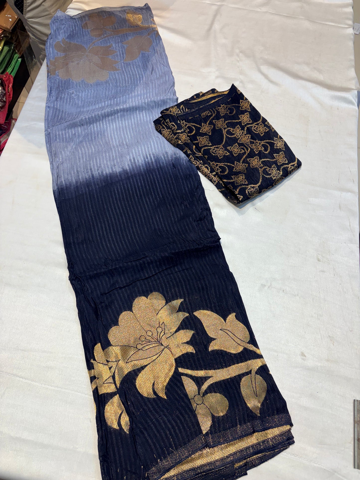 PREMIUM SOFT KORA SILK SAREE