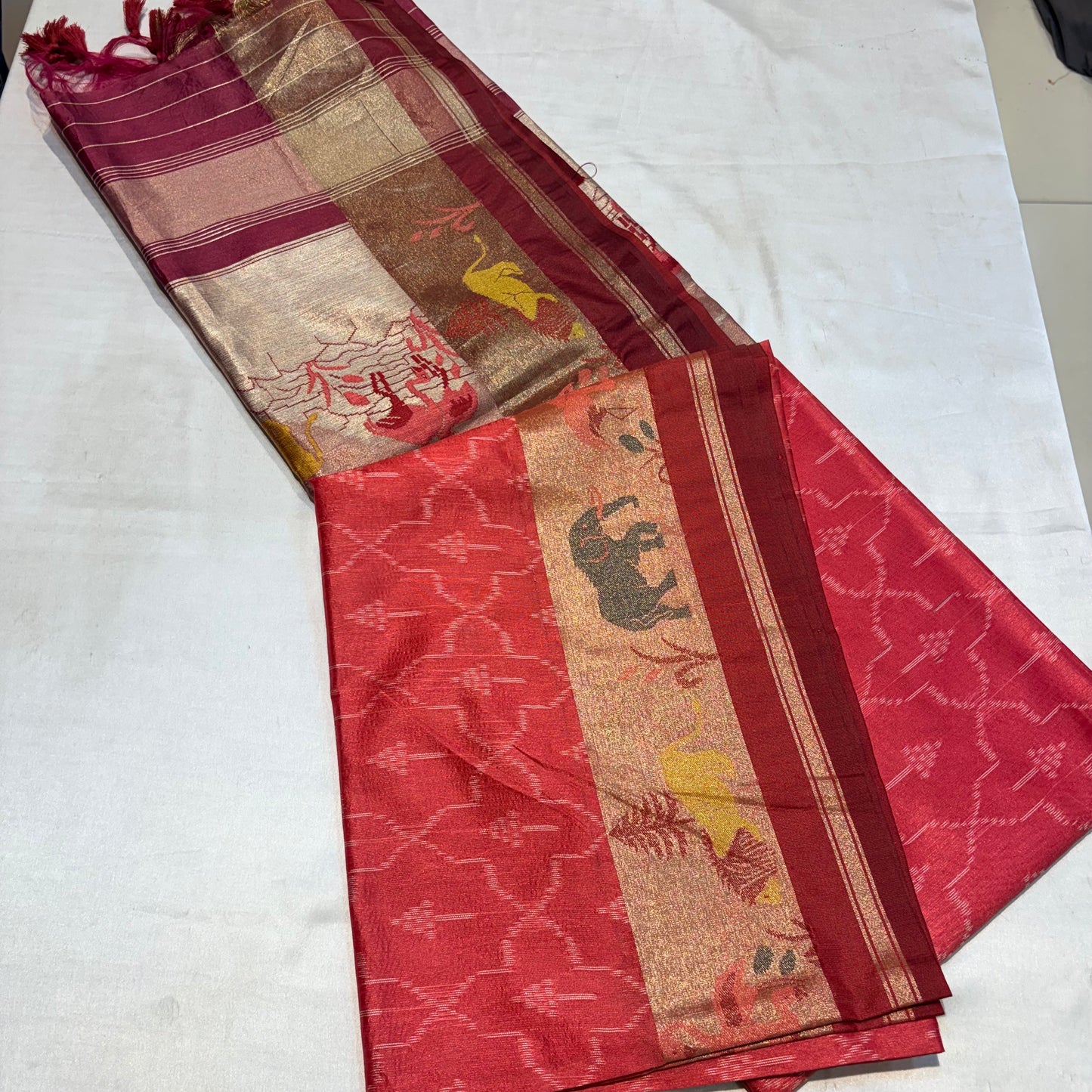 SOFT TUSSUR SILK SAREE