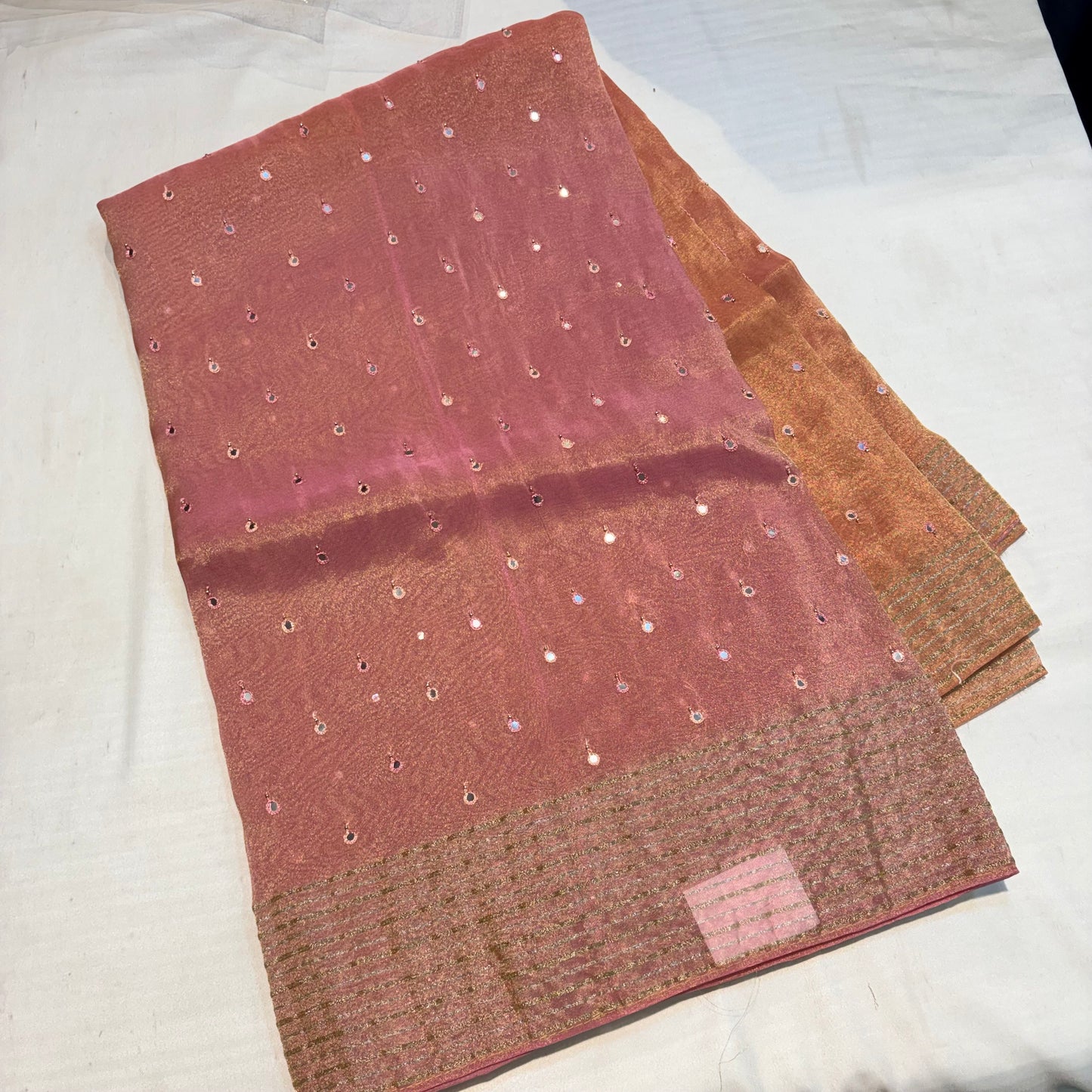 PREMIUM SOFT TISSUE CREAPE SAREE