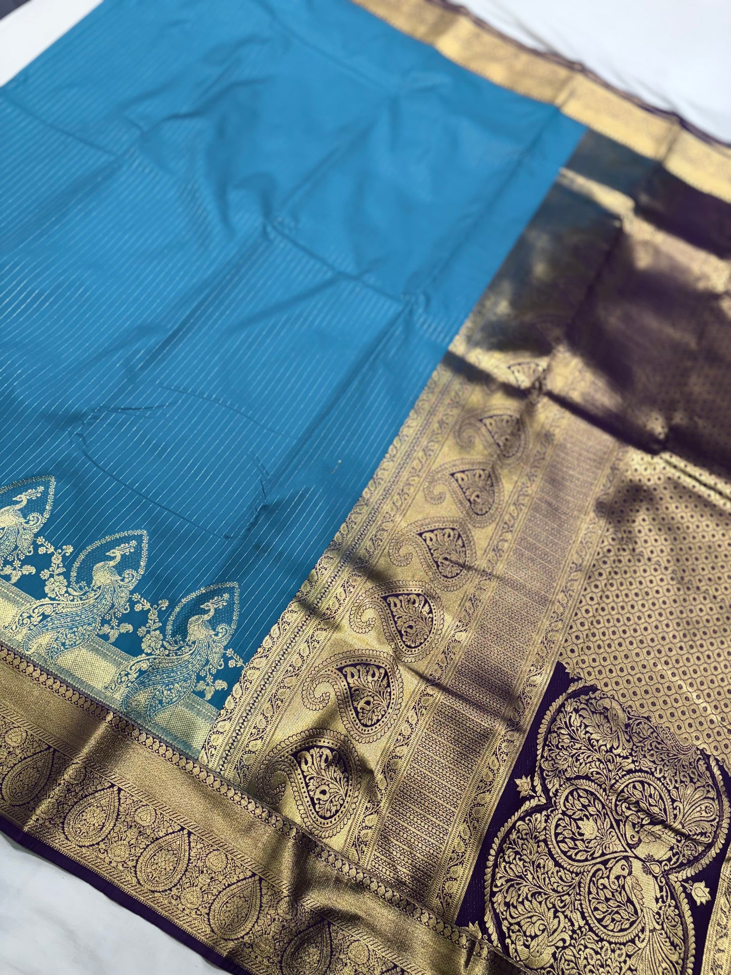 PRWMIUM SEMI KANCHI SAREE