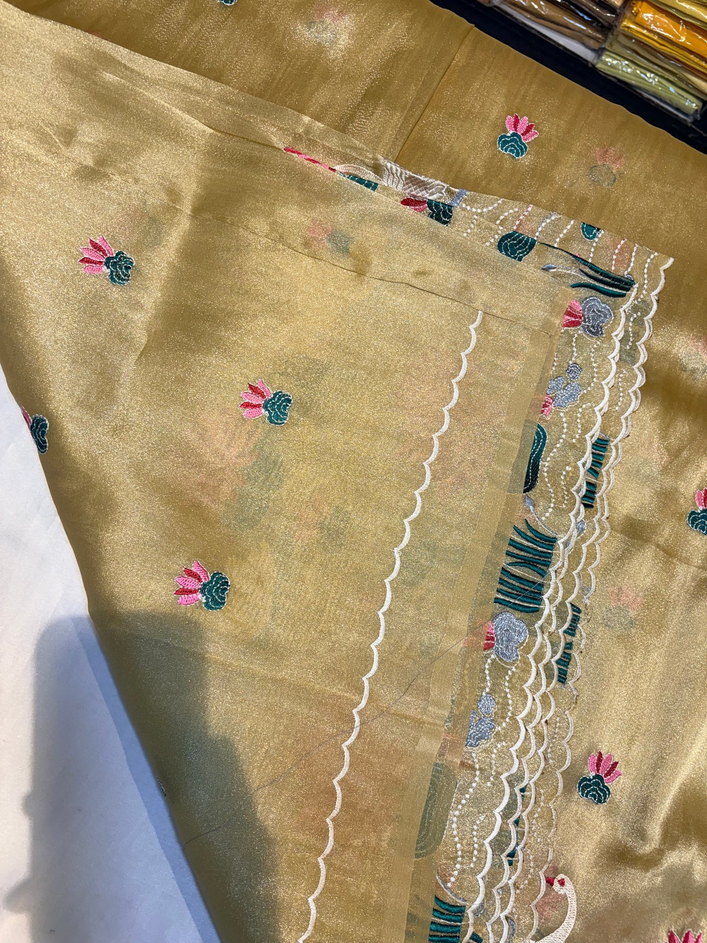 SOFT TISSUE SILK SAREE