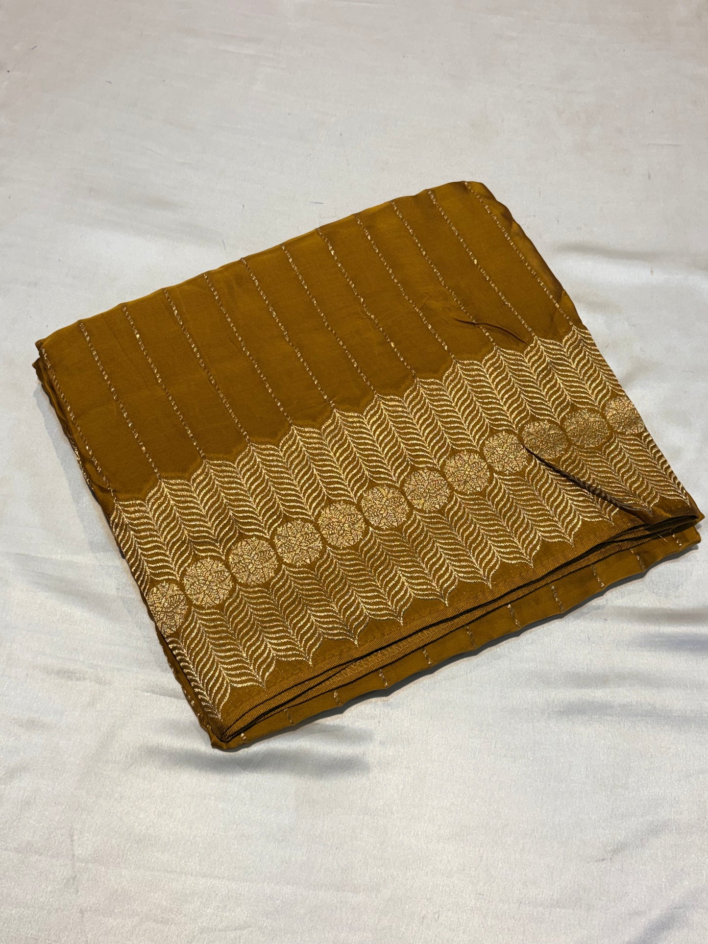 PURE BANARAS MASHRU CREAPE SILK SAREES
