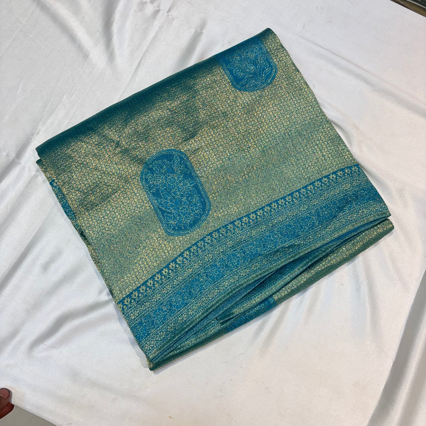 SOFT KANCHIPURAM TISSUE SILK SAREE