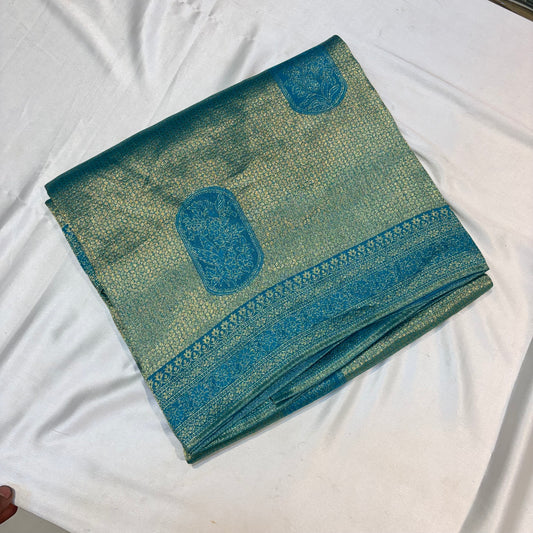 SOFT KANCHIPURAM TISSUE SILK SAREE