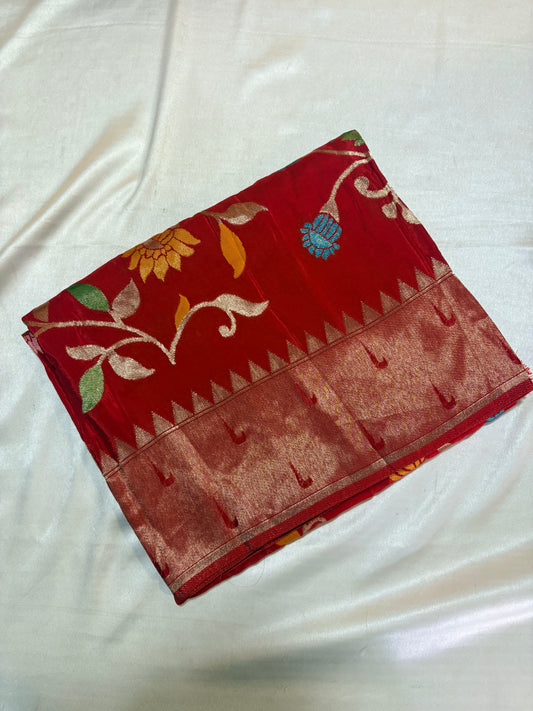 PREMIUM SOFT PAINTHANI IN HO SILK SAREE