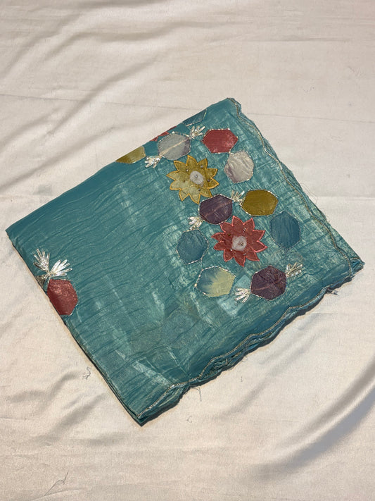 SOFT FANCY WORK SAREE
