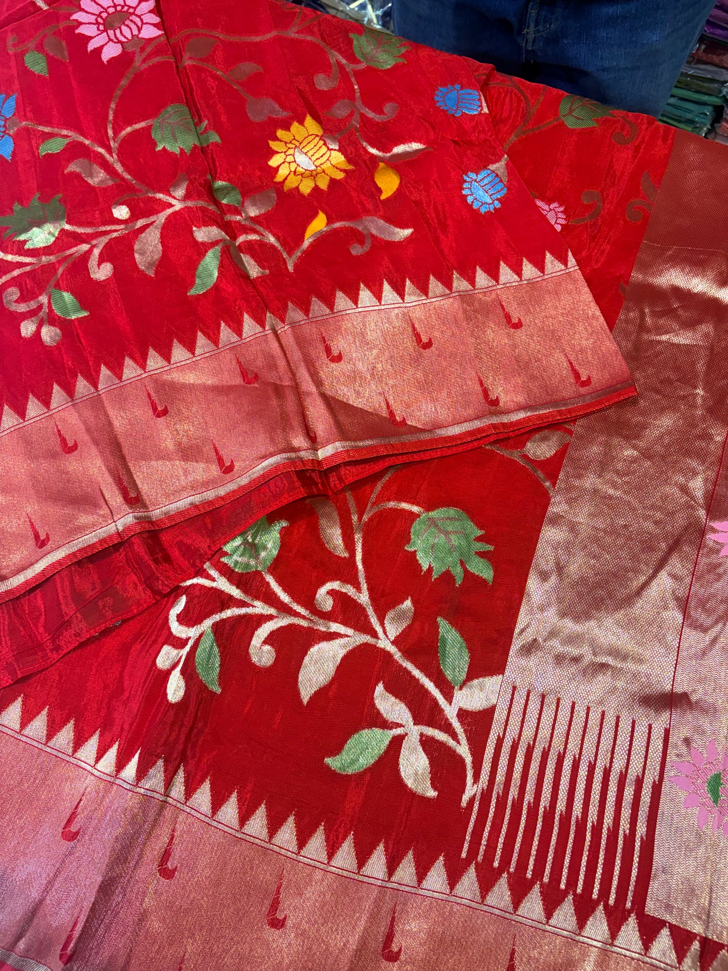 PREMIUM SOFT PAINTHANI IN HO SILK SAREE