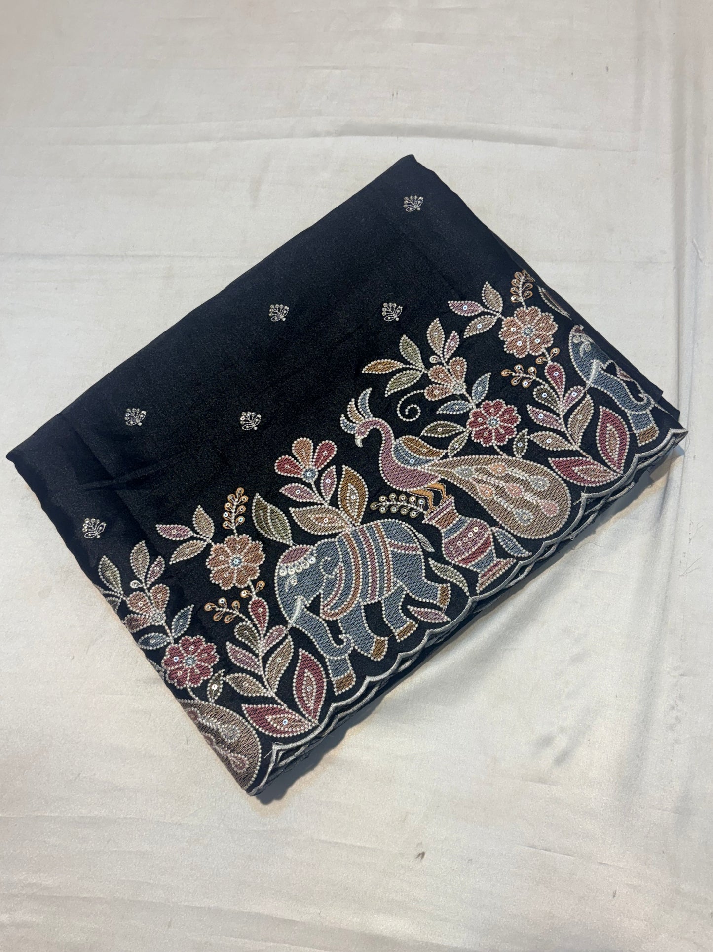 PREMIUM MUSLIN SILK SAREE