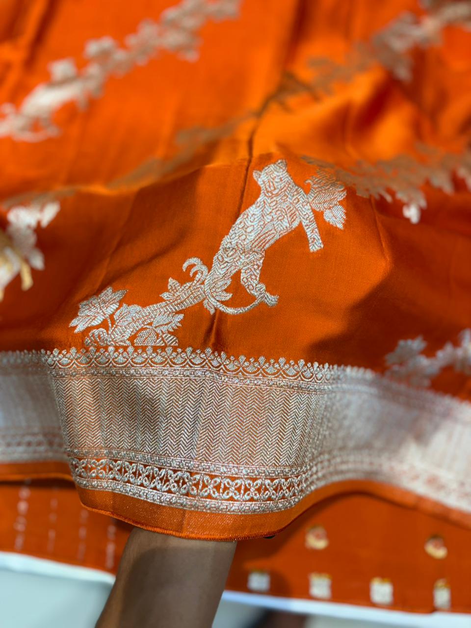 PURE MUSHRU CREAPE SAREES