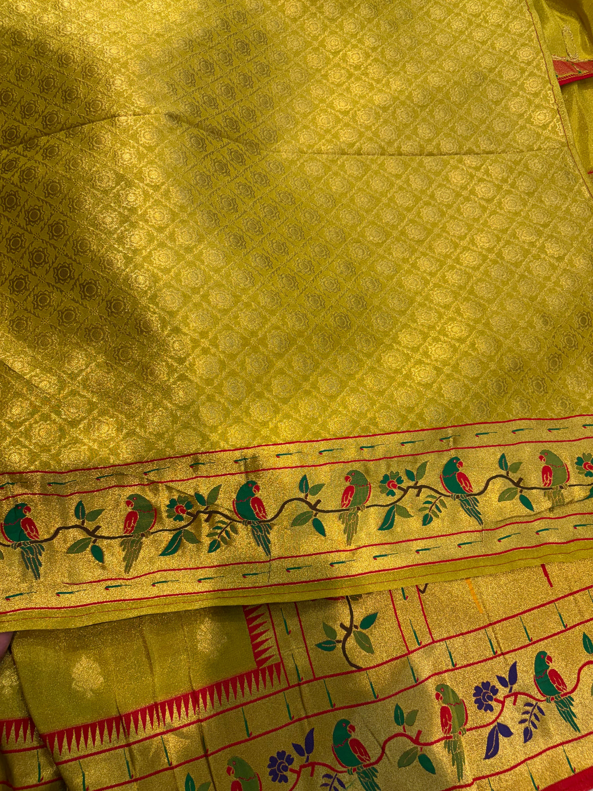 PREMIUM PAITHANI SAREE IN SOFT TISSUE