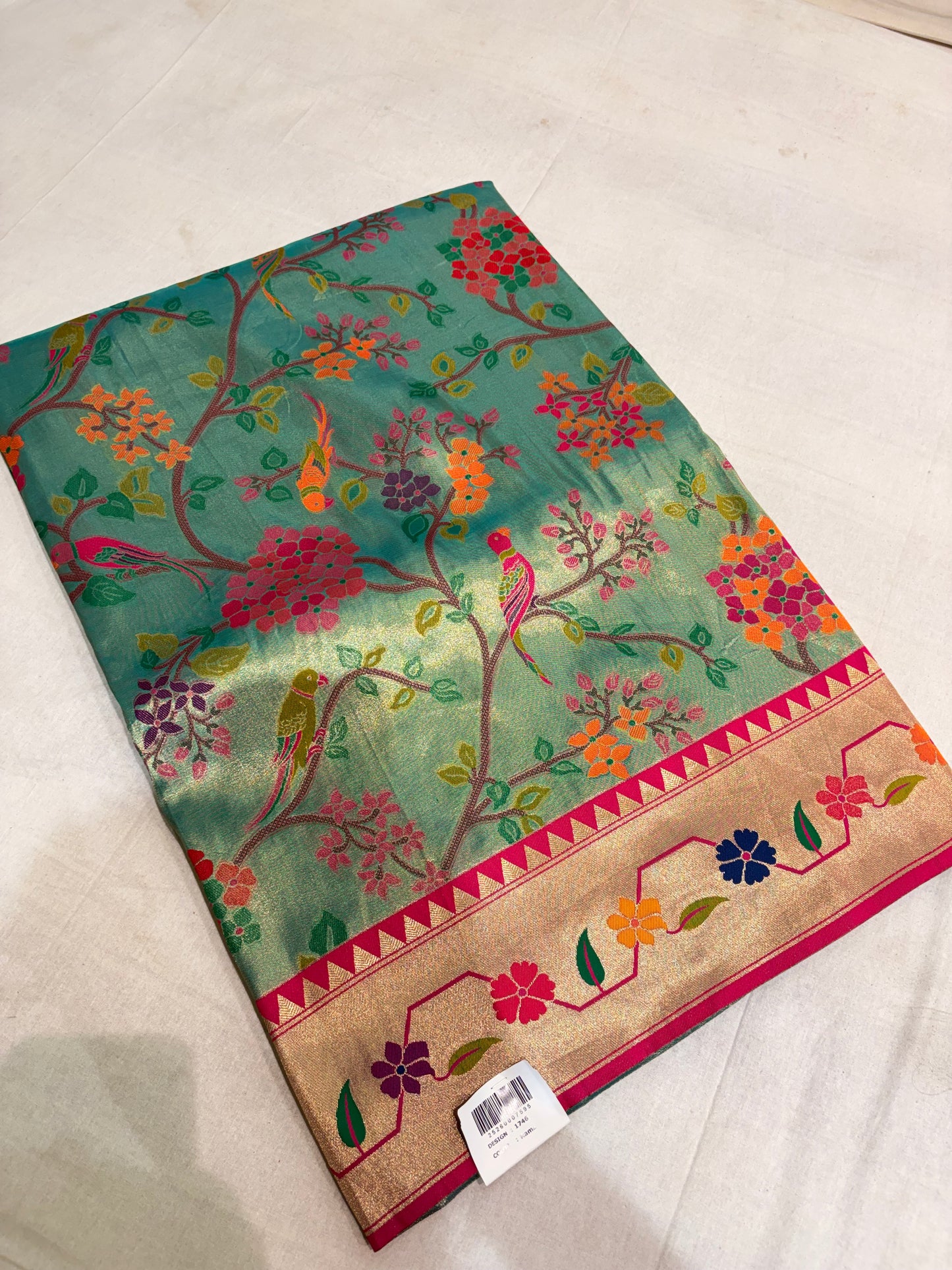 PRMEIUM SEMI PAITHANI SAREE