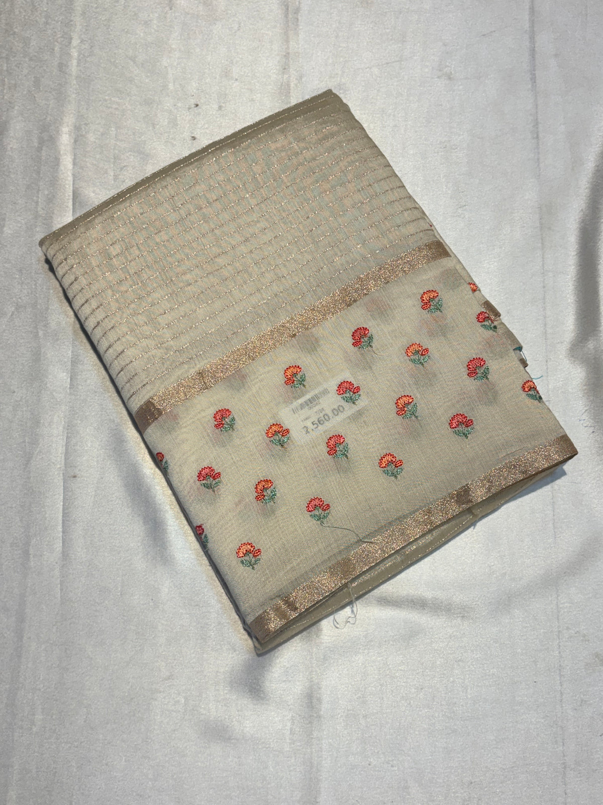 PREMIUM EMBROIDERY SOFT COTTON SAREE