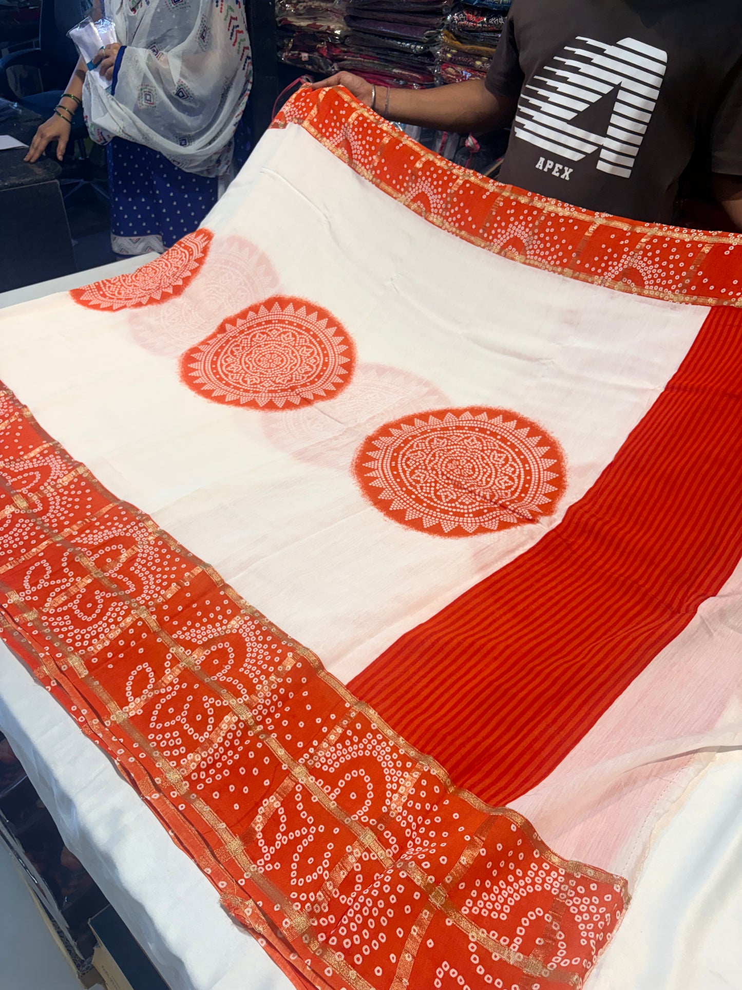 PREMIUM SOFT BANDHANI SAREE