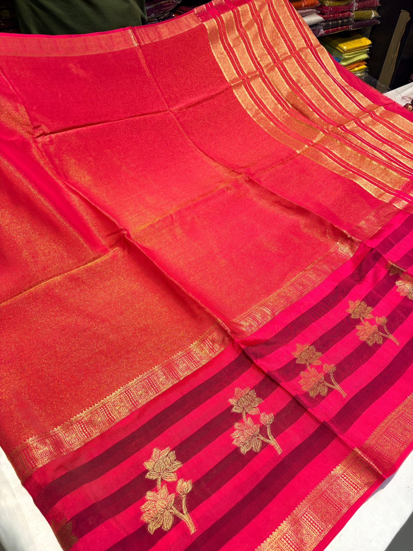 PREMIUM VISCOSE CREAPE SAREES