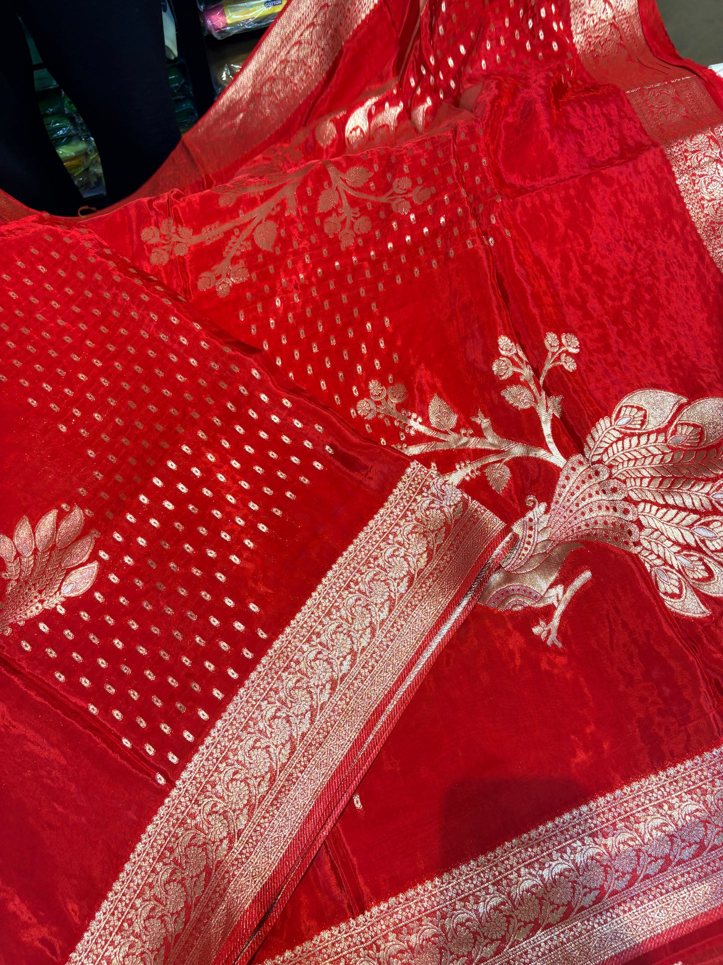 PREMIUM CHINON CREAPE SAREES