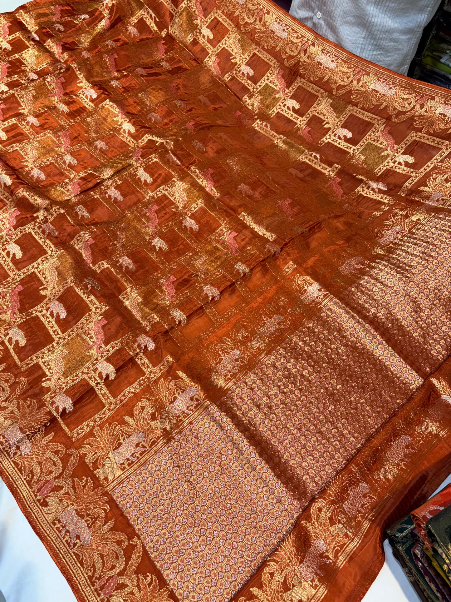 PREMIUM DESIGNER CHINON CREAPE SAREE