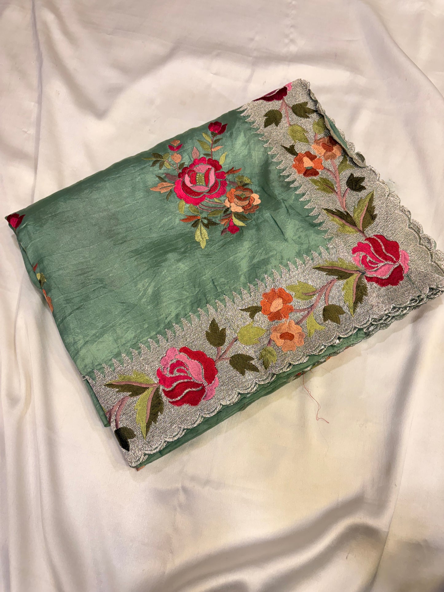 SOFT TUSSUR SILK SAREE WITH ZARI WORK