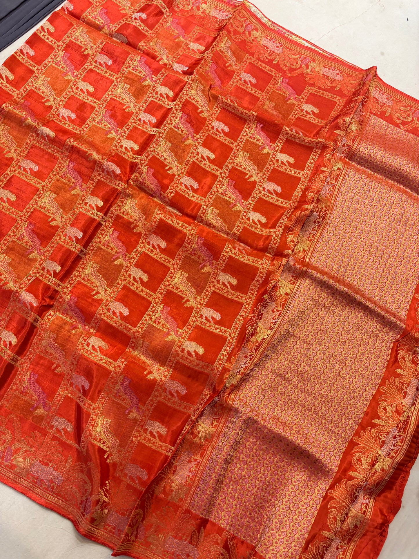 PREMIUM DESIGNER CHINON CREAPE SAREE