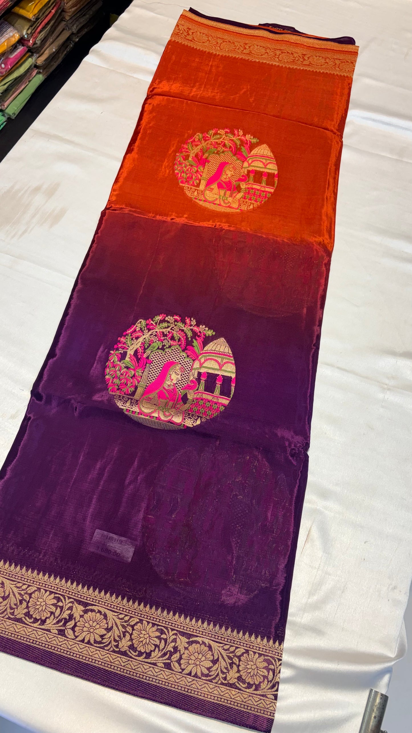 PREMIUM HO CREAPE SILK SAREE (Copy)
