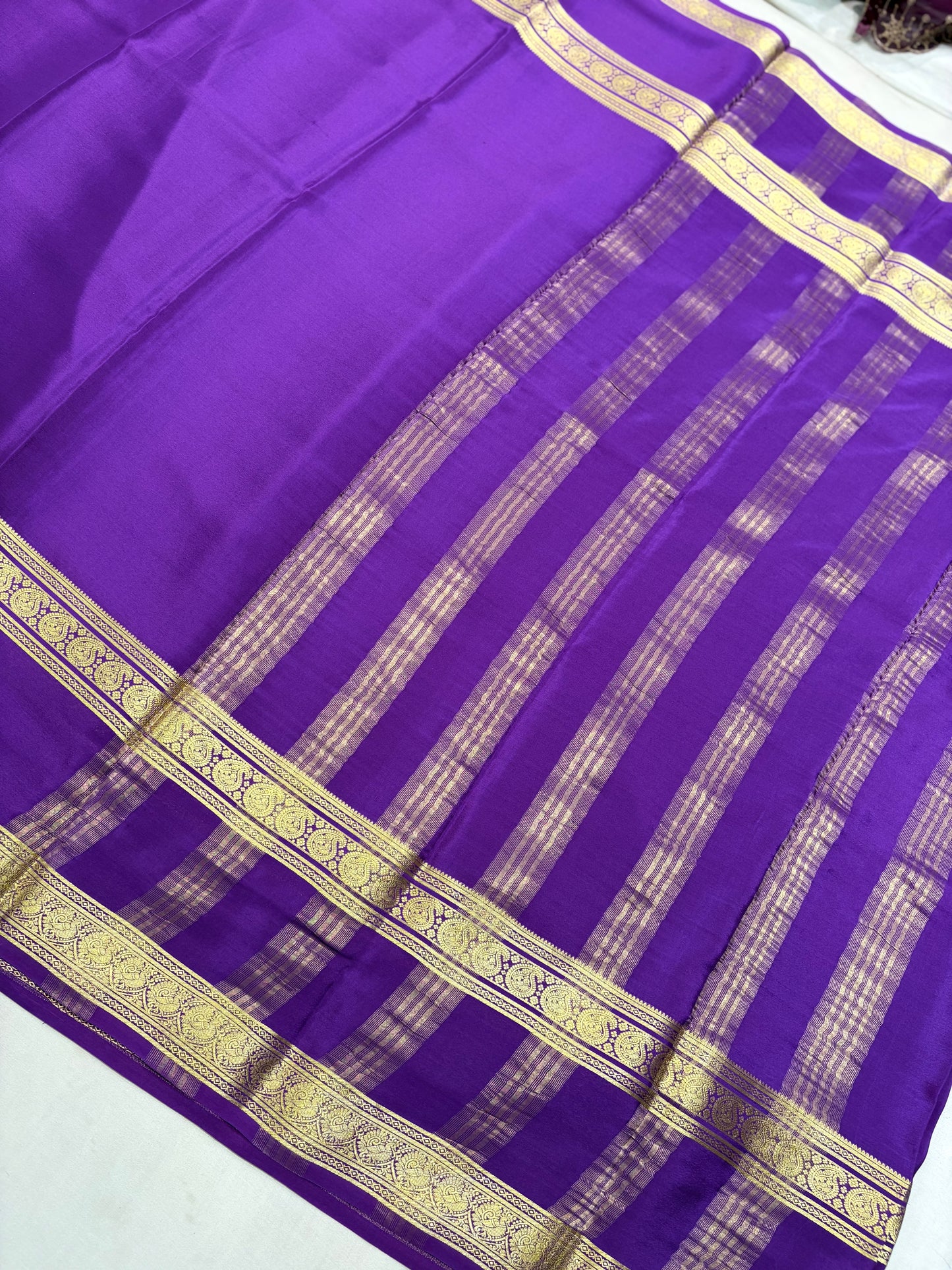 PURE MYSORE SILK SAREE 120GSM