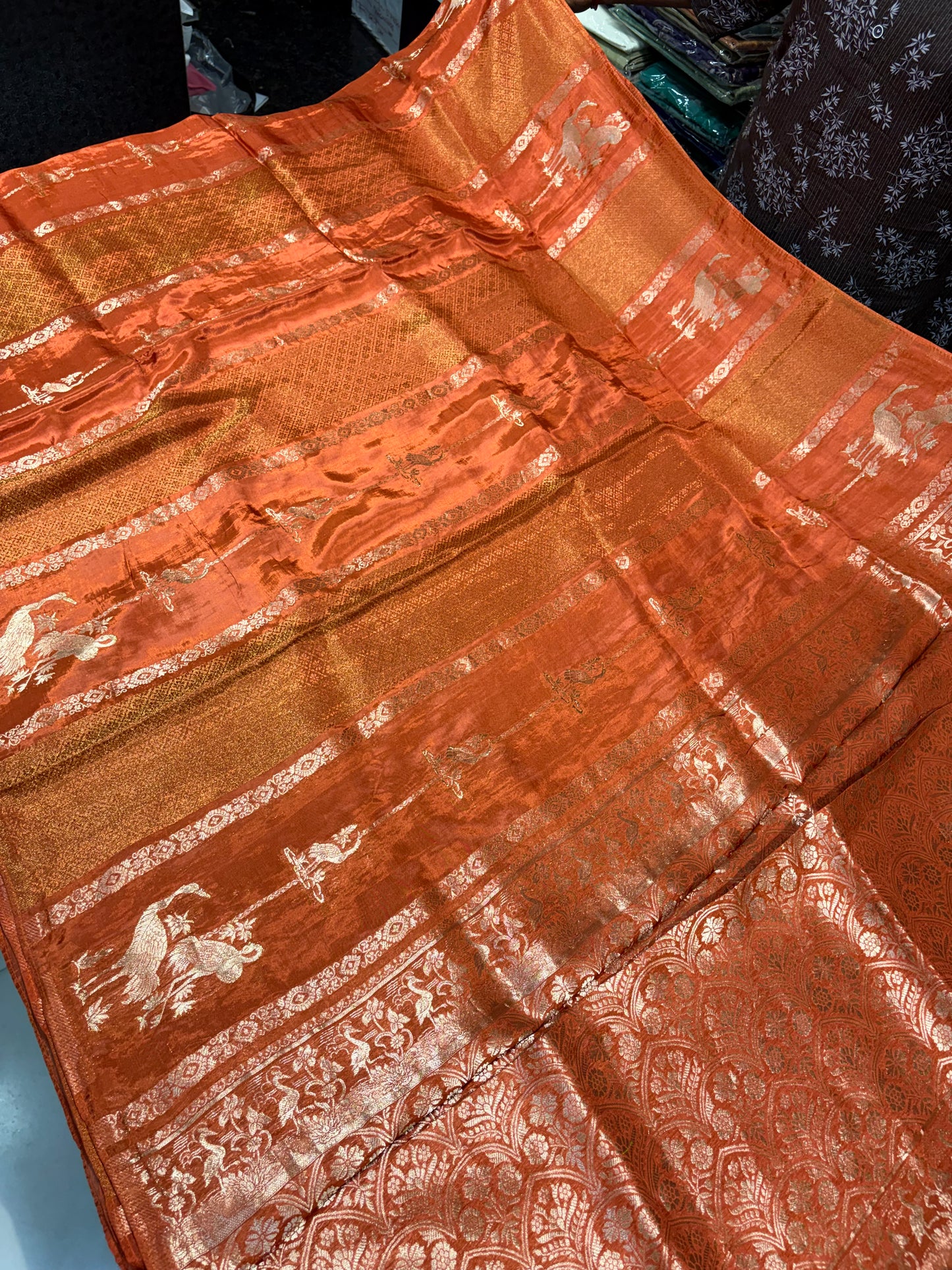 PREMIUM CHINON CREAPE SAREE